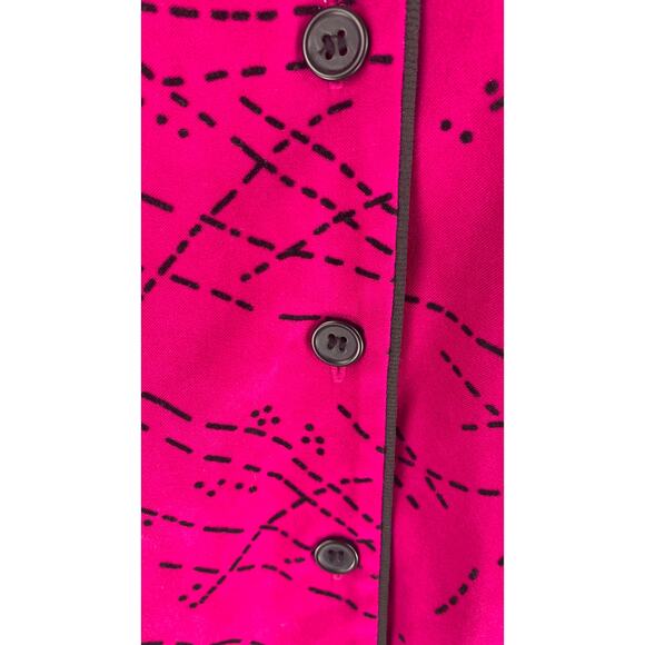 Notations Vintage Purple Button Up Jacket Womens Medium Shacket Shirt - Picture 3 of 7